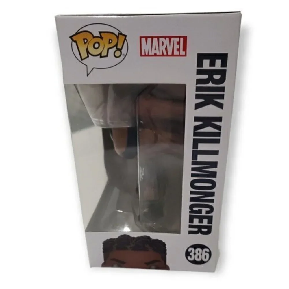 Funko‎ POP! Marvel Black Panther Erik Killmonger with Scars #386 Vinyl Figure